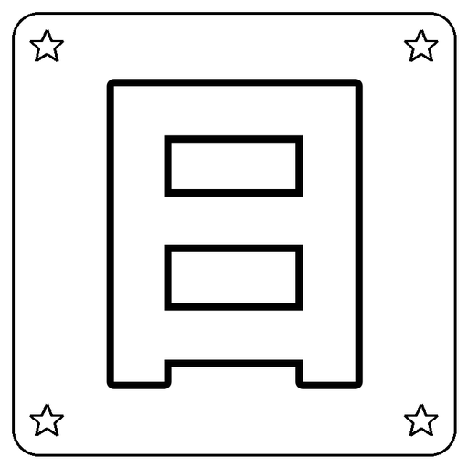 Chinese 日 Coloring Page