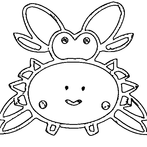 A crab Coloring Page