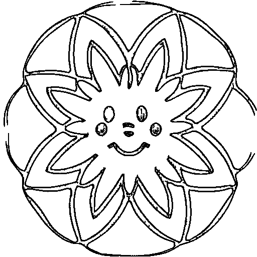A starfish Coloring Page