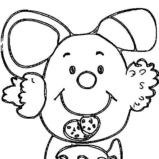 A party popper with confetti Coloring Page