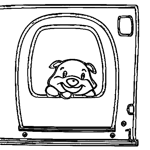 A high speed train Coloring Page