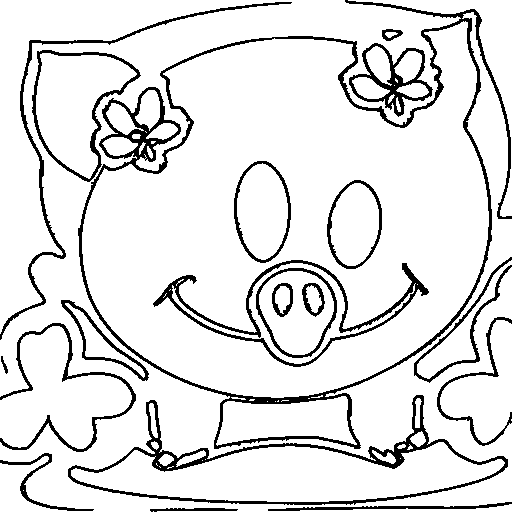 Little pig Coloring Page