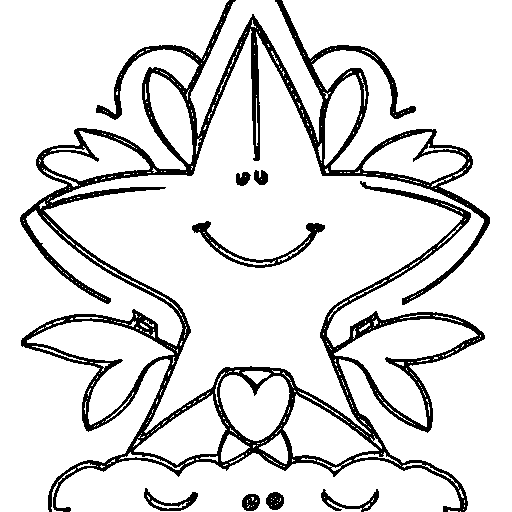 A maple leaf Coloring Page
