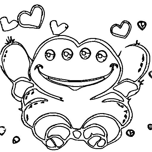 A crab Coloring Page