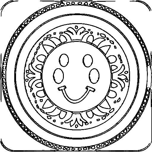 Rainbow Weather Coloring Page