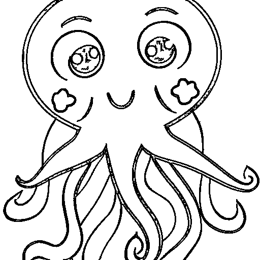 Octopus Coloring Page
