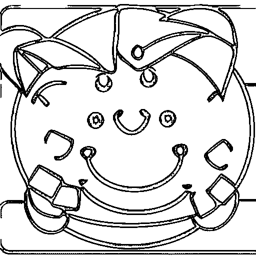 A bunch of cherries Coloring Page