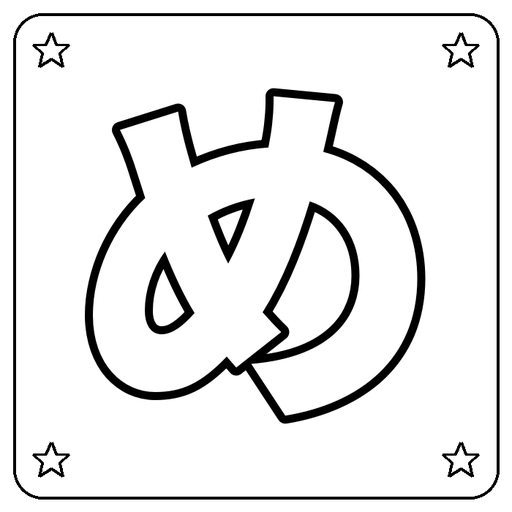 Hiragana め Coloring Page