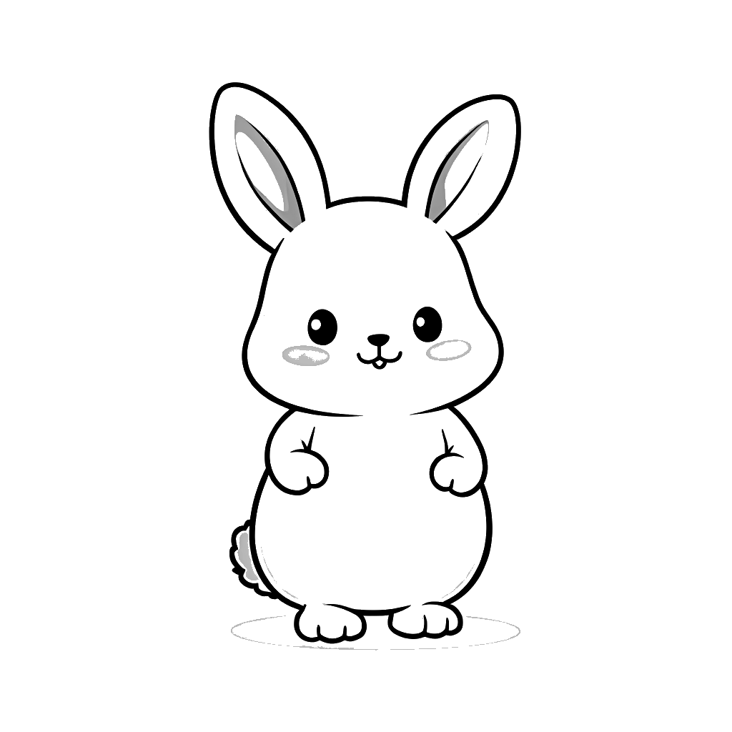 Rabbit Coloring Page