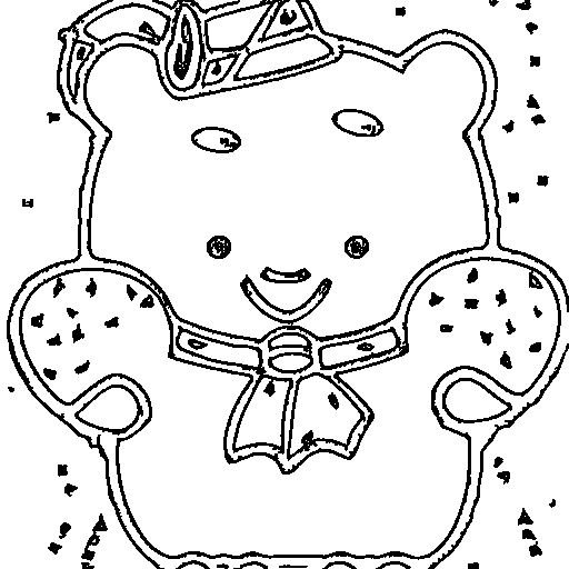 A party popper with confetti Coloring Page