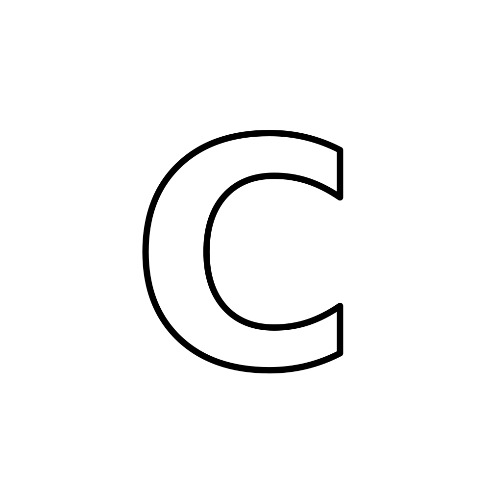 Uppercase C
