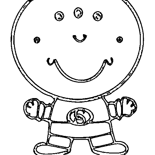 Superhero with a cape flying Coloring Page