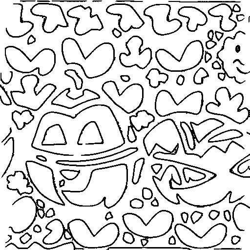 A smiling pumpkin Coloring Page