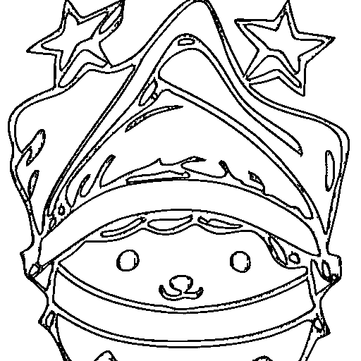 Santa Claus Coloring Page