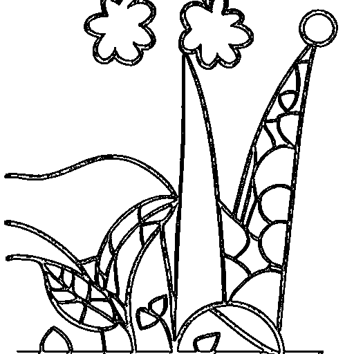 A corn Coloring Page