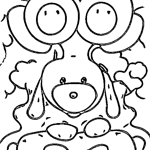 Giraffe Coloring Page