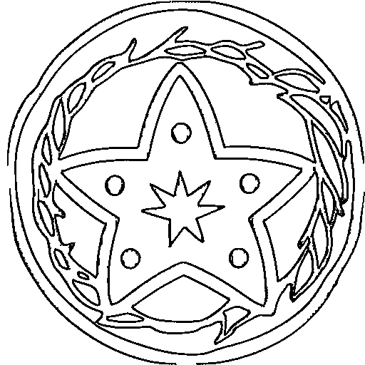 A rainbow Coloring Page