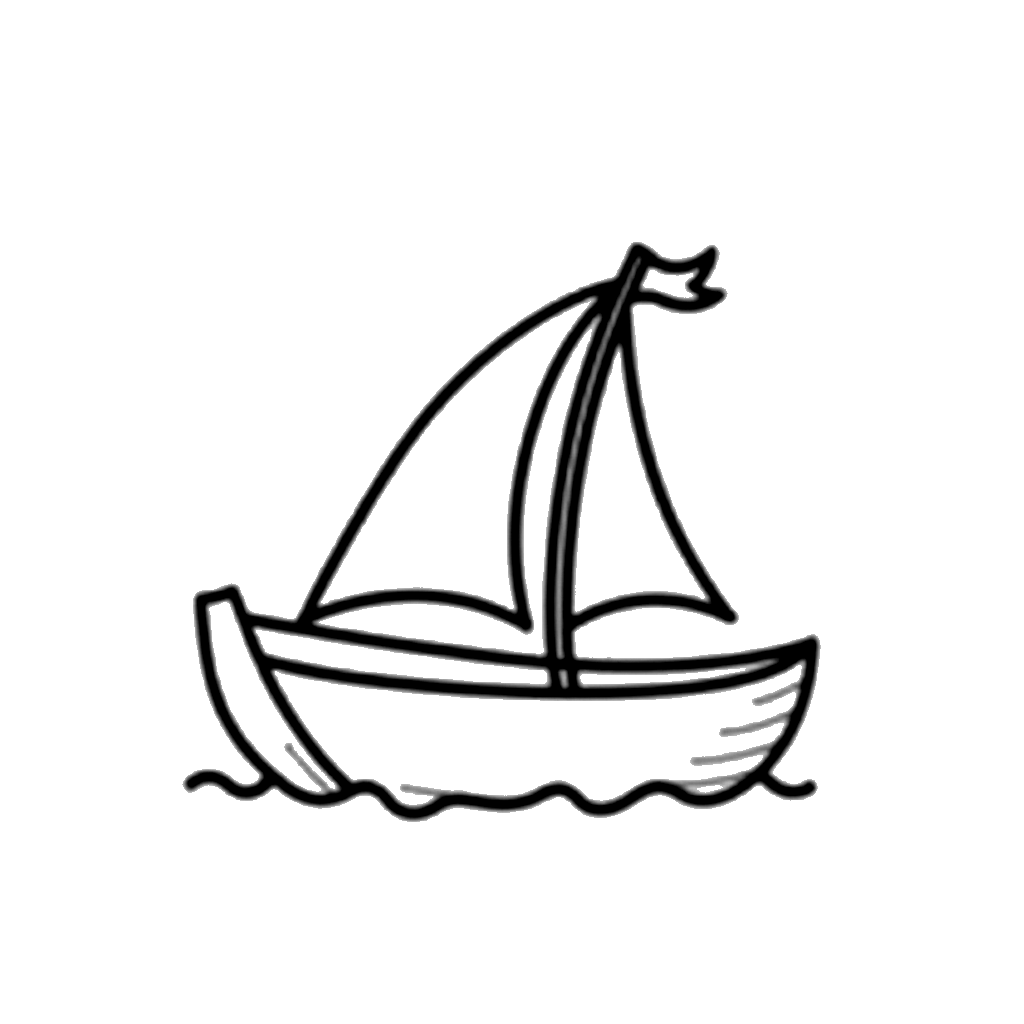 Sailboat Coloring Page