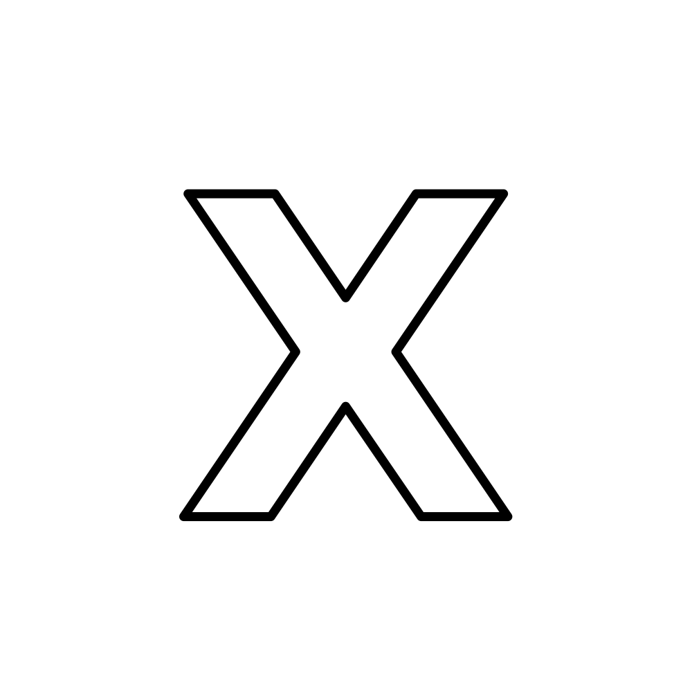 Uppercase X