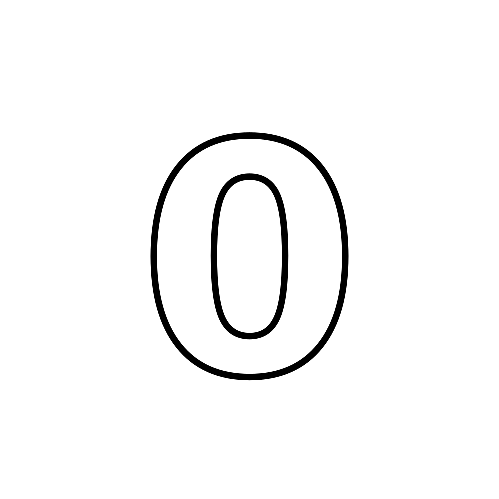 Number 0