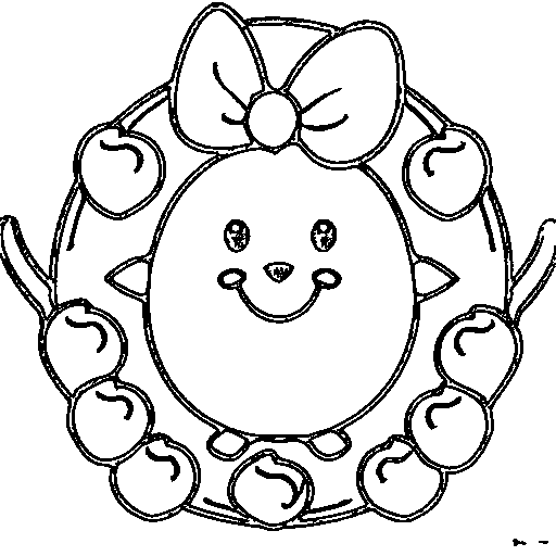A candy Coloring Page