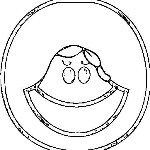 A tomato Coloring Page