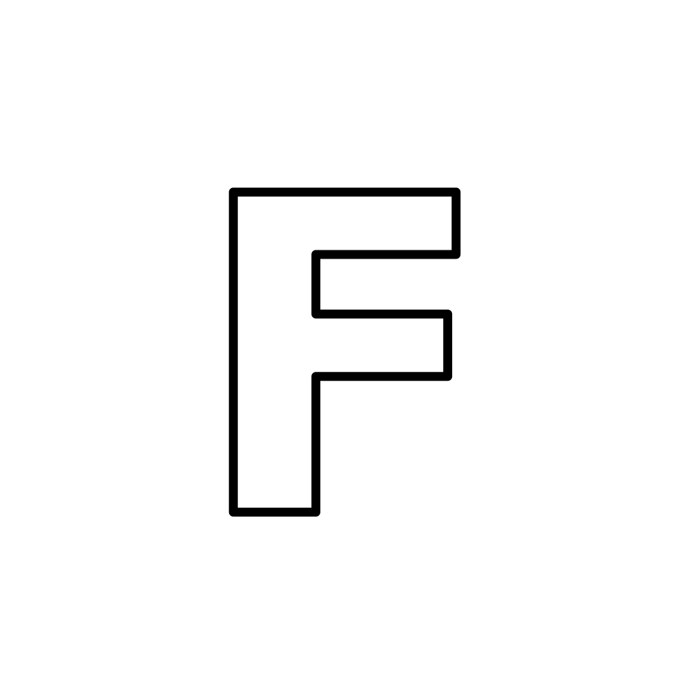 Uppercase F