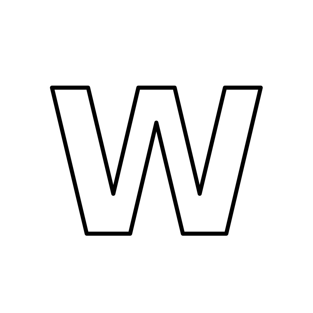 Uppercase W