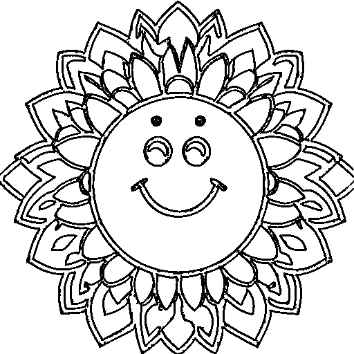 A star character Coloring Page