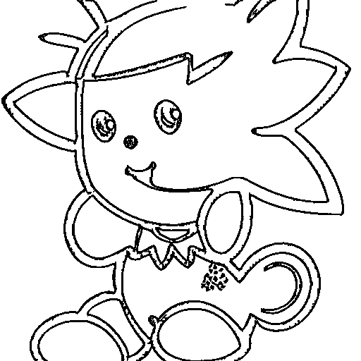Fairy with a star Coloring Page