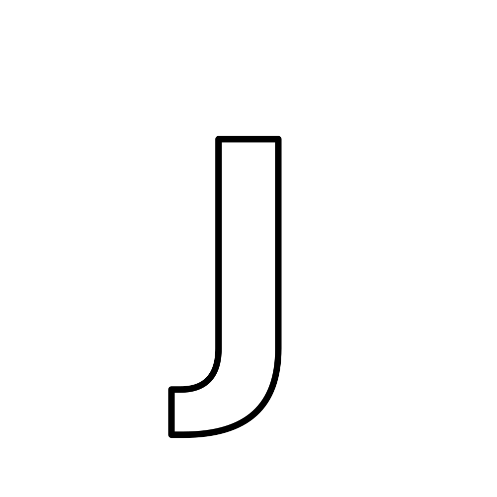 Uppercase J