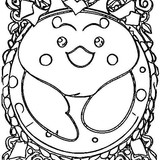 A christmas stocking Coloring Page