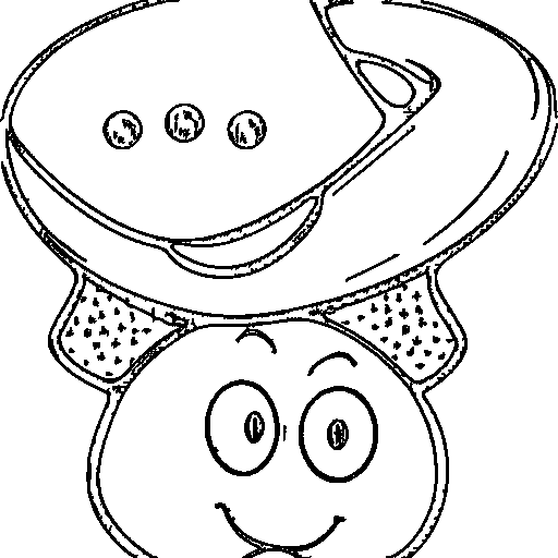 A banana Coloring Page