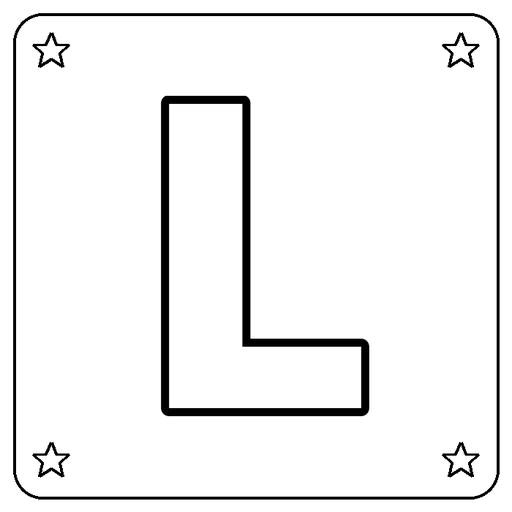 Letter L Coloring Page