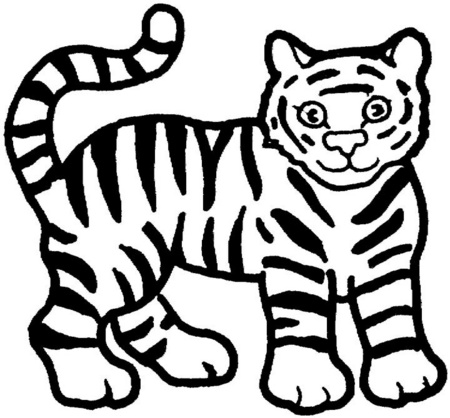 Wild Animals coloring page 1