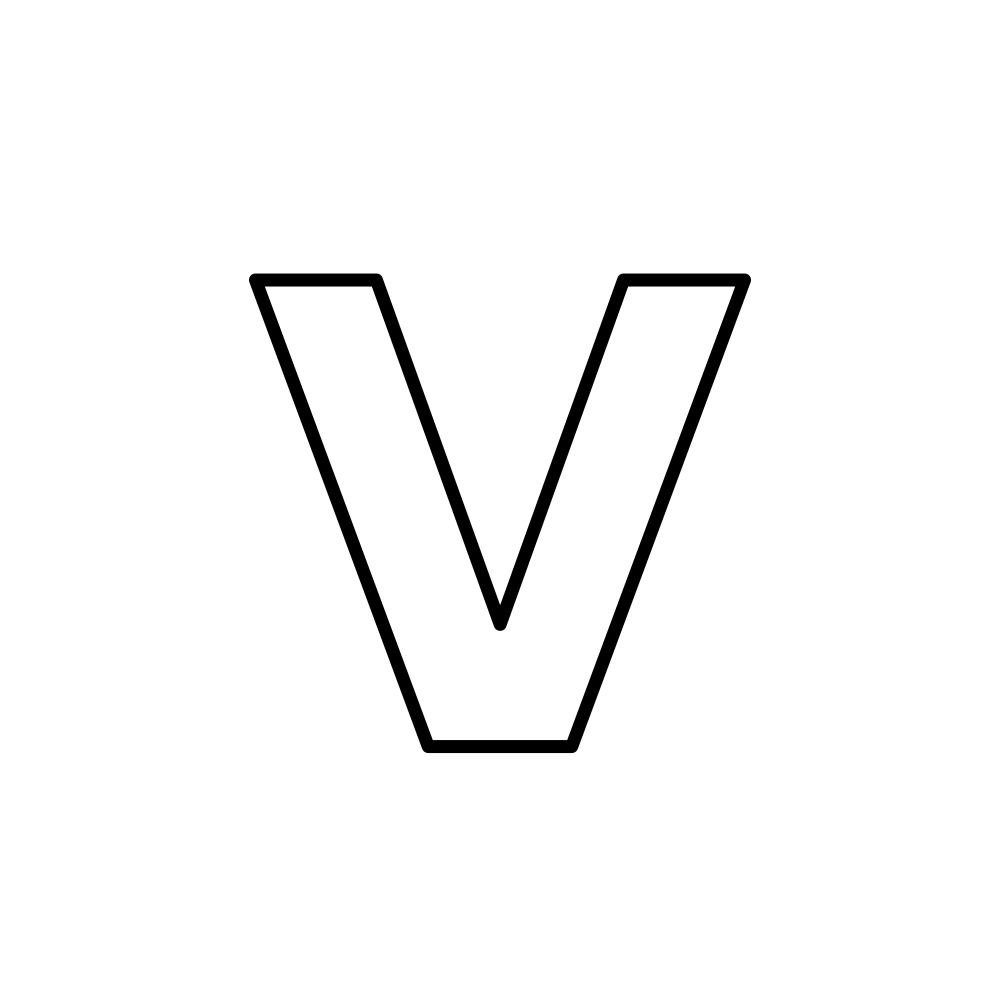 Uppercase V