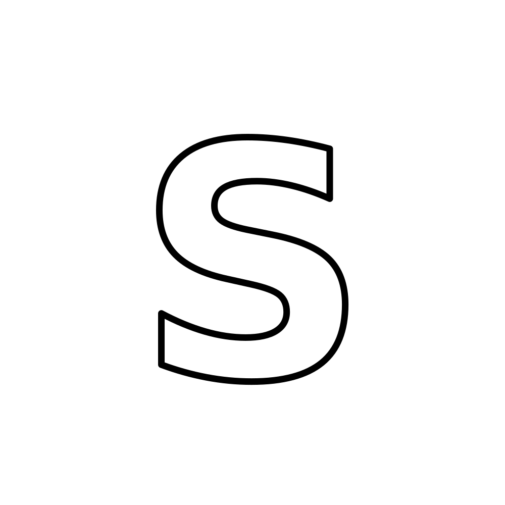 Uppercase S