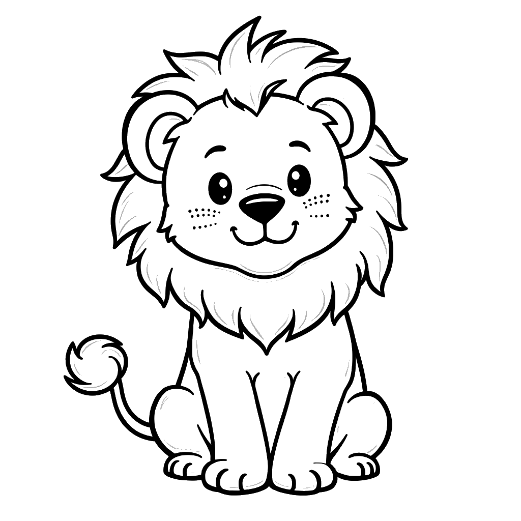 Lion Coloring Page