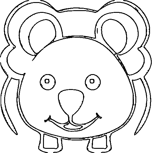 A koala Coloring Page