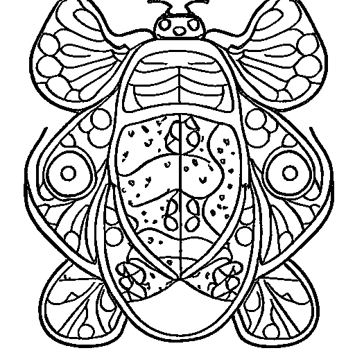 Ladybug Coloring Page