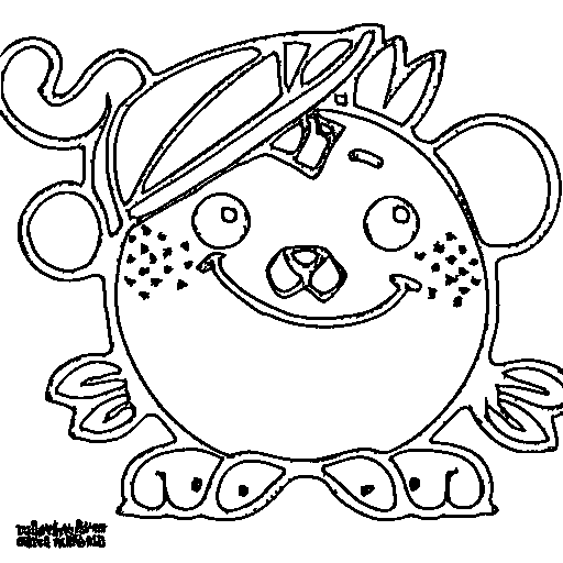 A taco Coloring Page