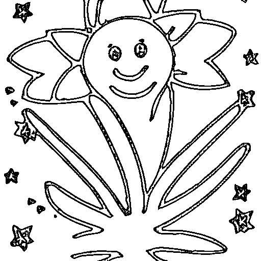 A starfish Coloring Page