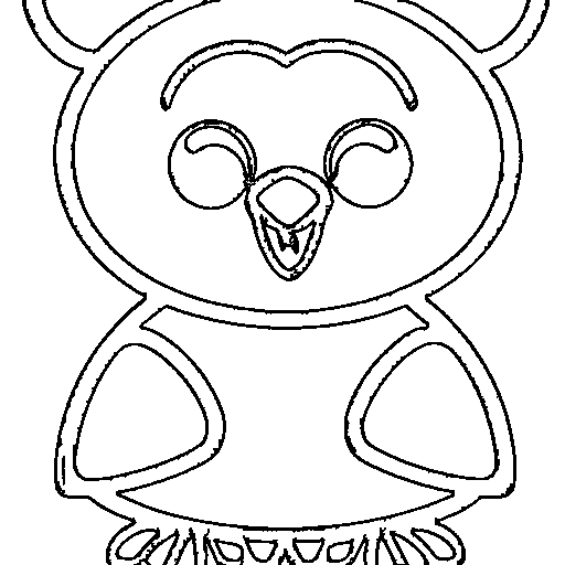 Baby chick Coloring Page