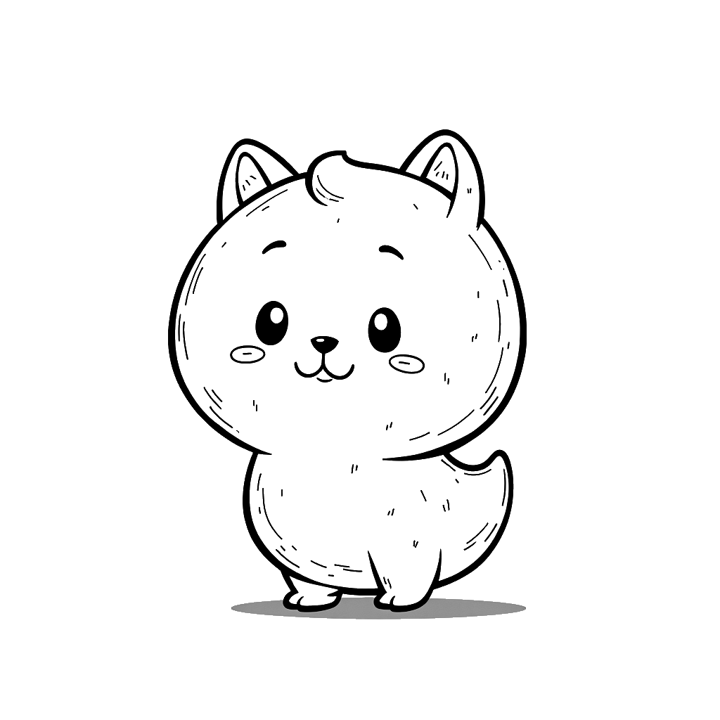 Candy Coloring Page