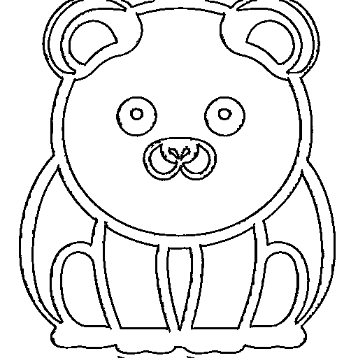 Baby lion cub Coloring Page