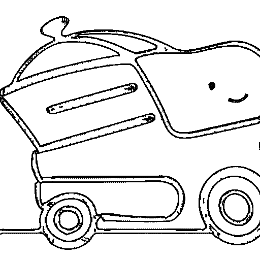 Formula one race car with speed lines Coloring Page