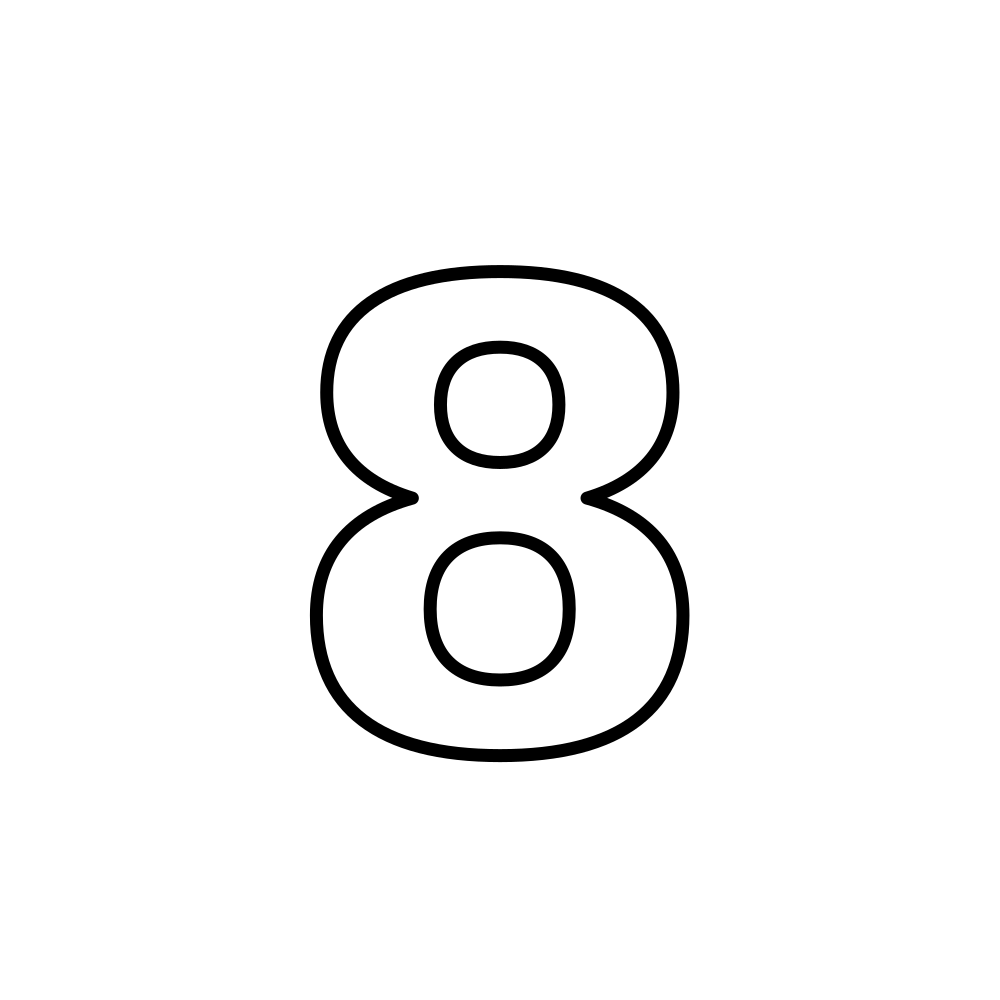 Number 8
