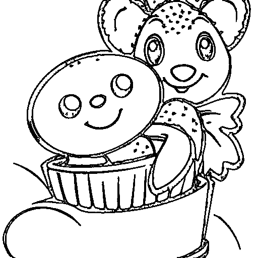 Baby dino hatching from an egg Coloring Page