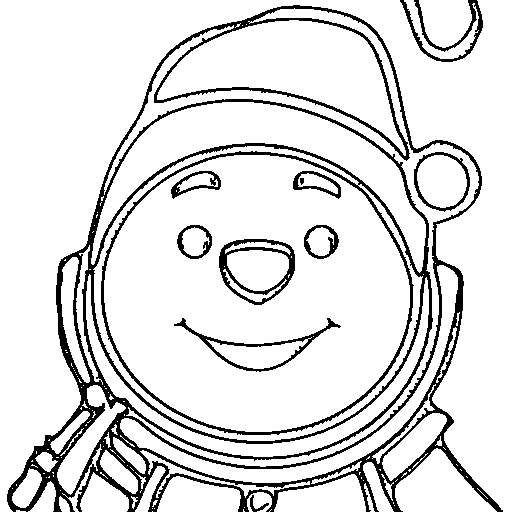 Santa Claus Coloring Page