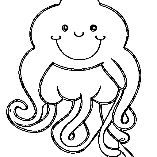 Octopus Coloring Page